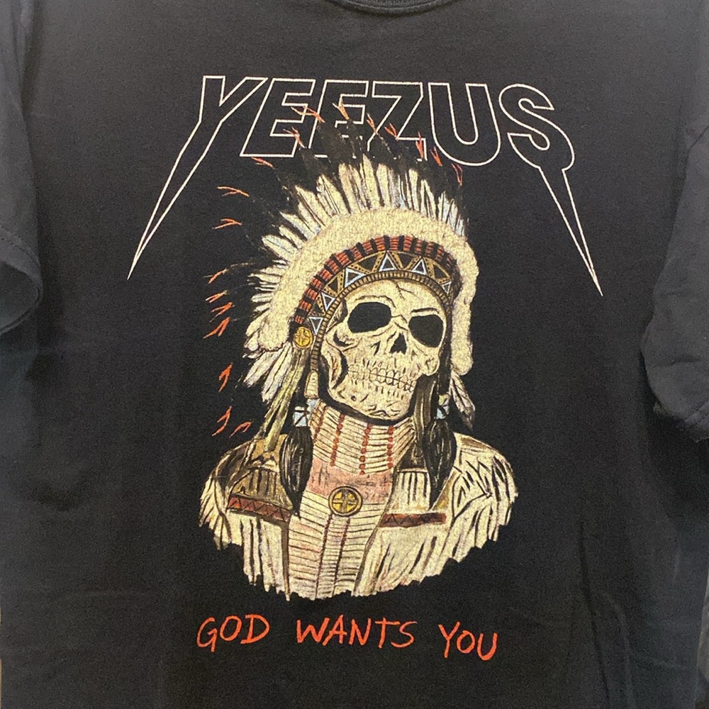 AUTHENTIC Kanye Yeezus tour shirt 2013 size large